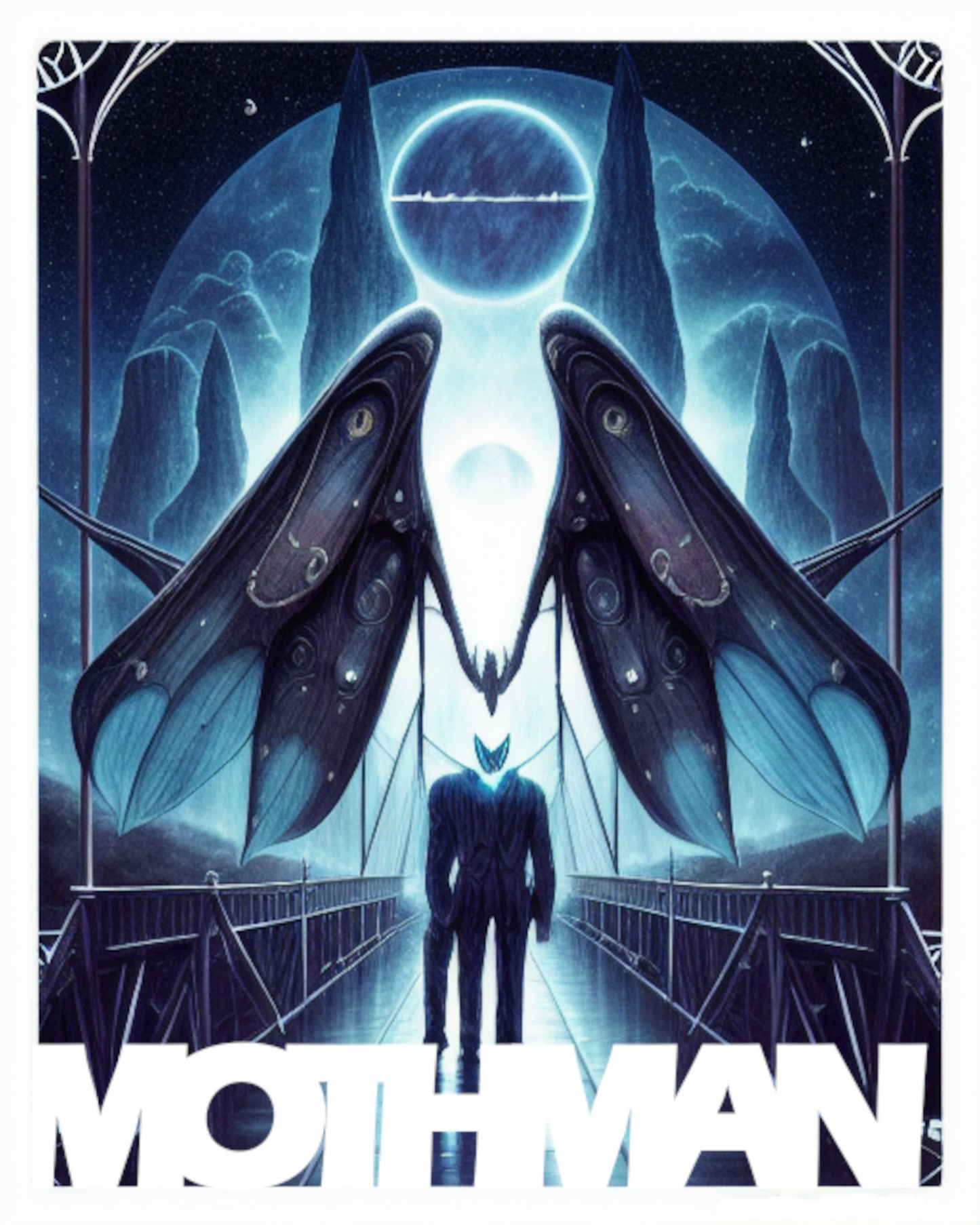 Mothman Collection I Large 4 Sticker sheet