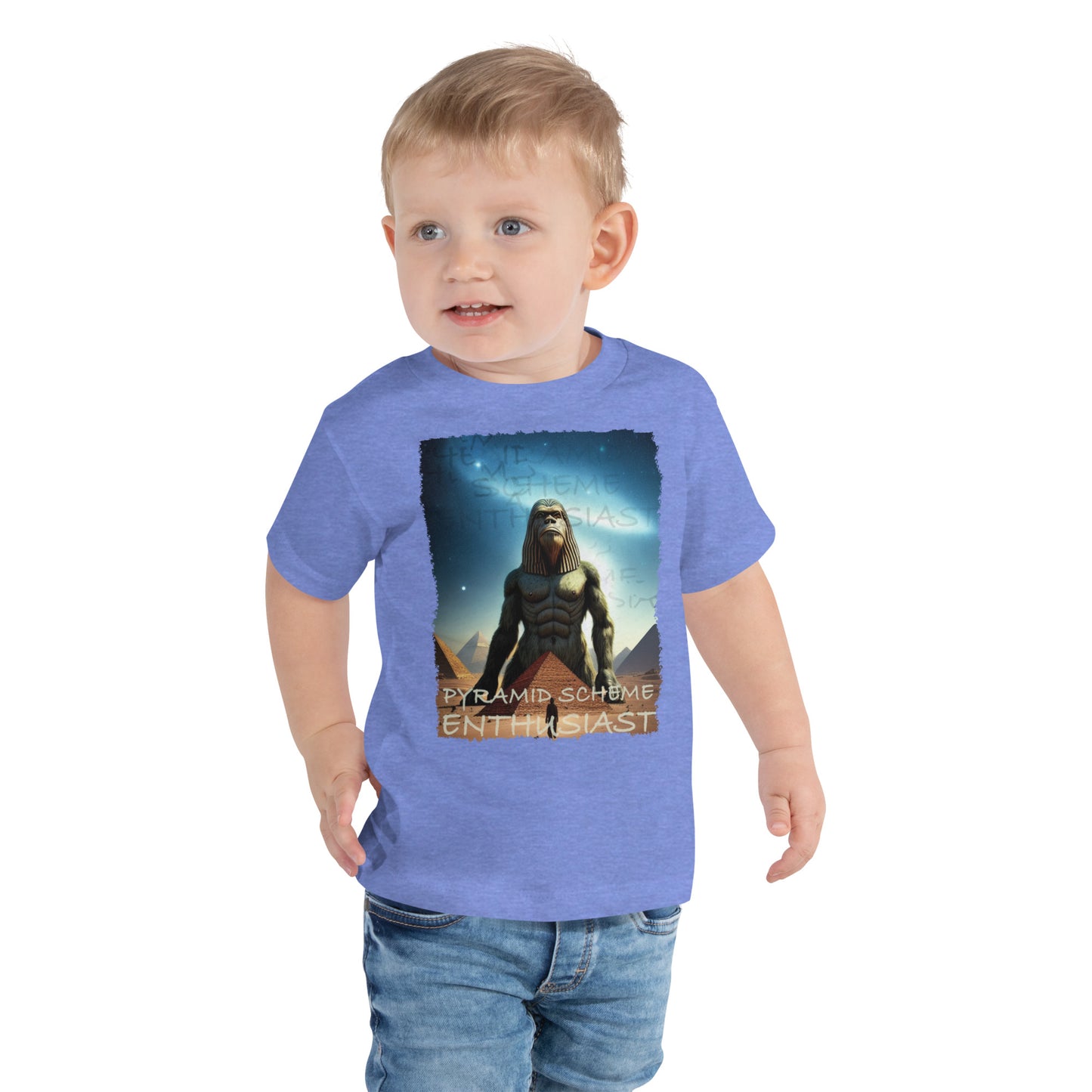 Pyramid Scheme Enthusiast Toddler Short Sleeve Tee