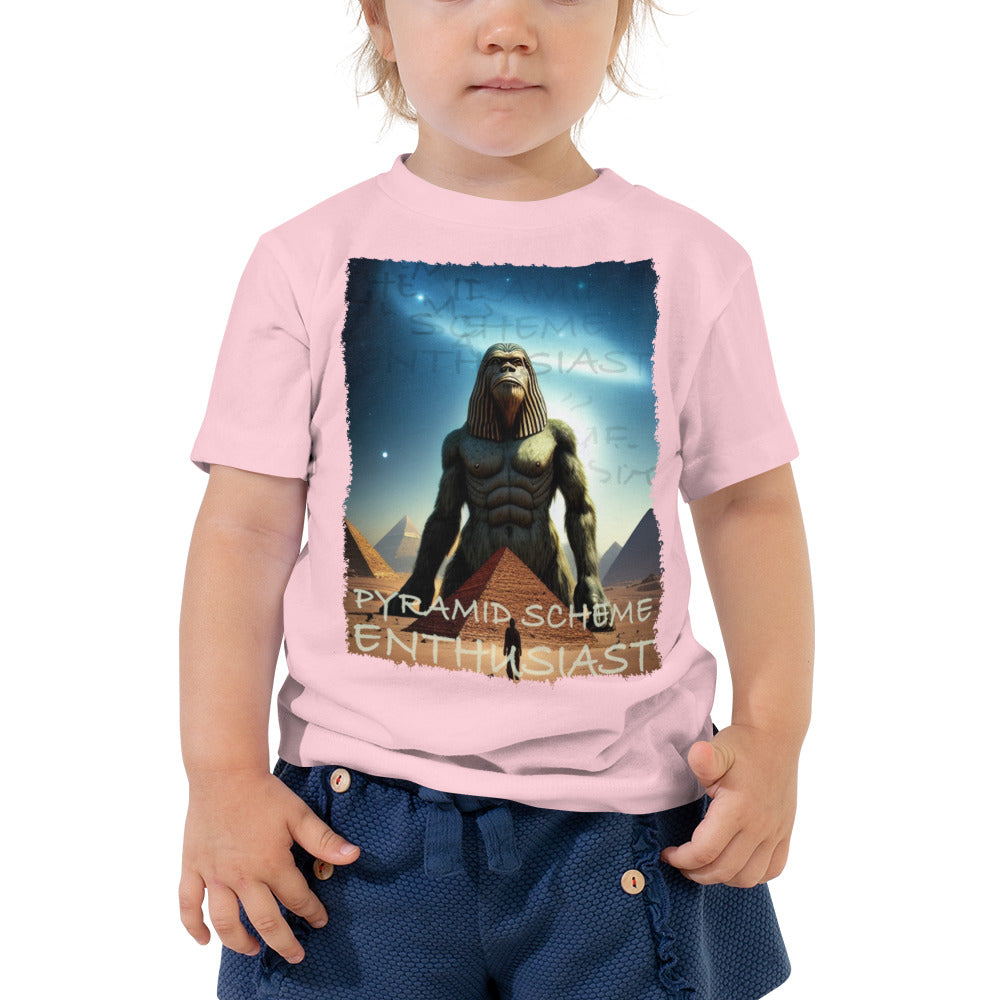 Pyramid Scheme Enthusiast Toddler Short Sleeve Tee