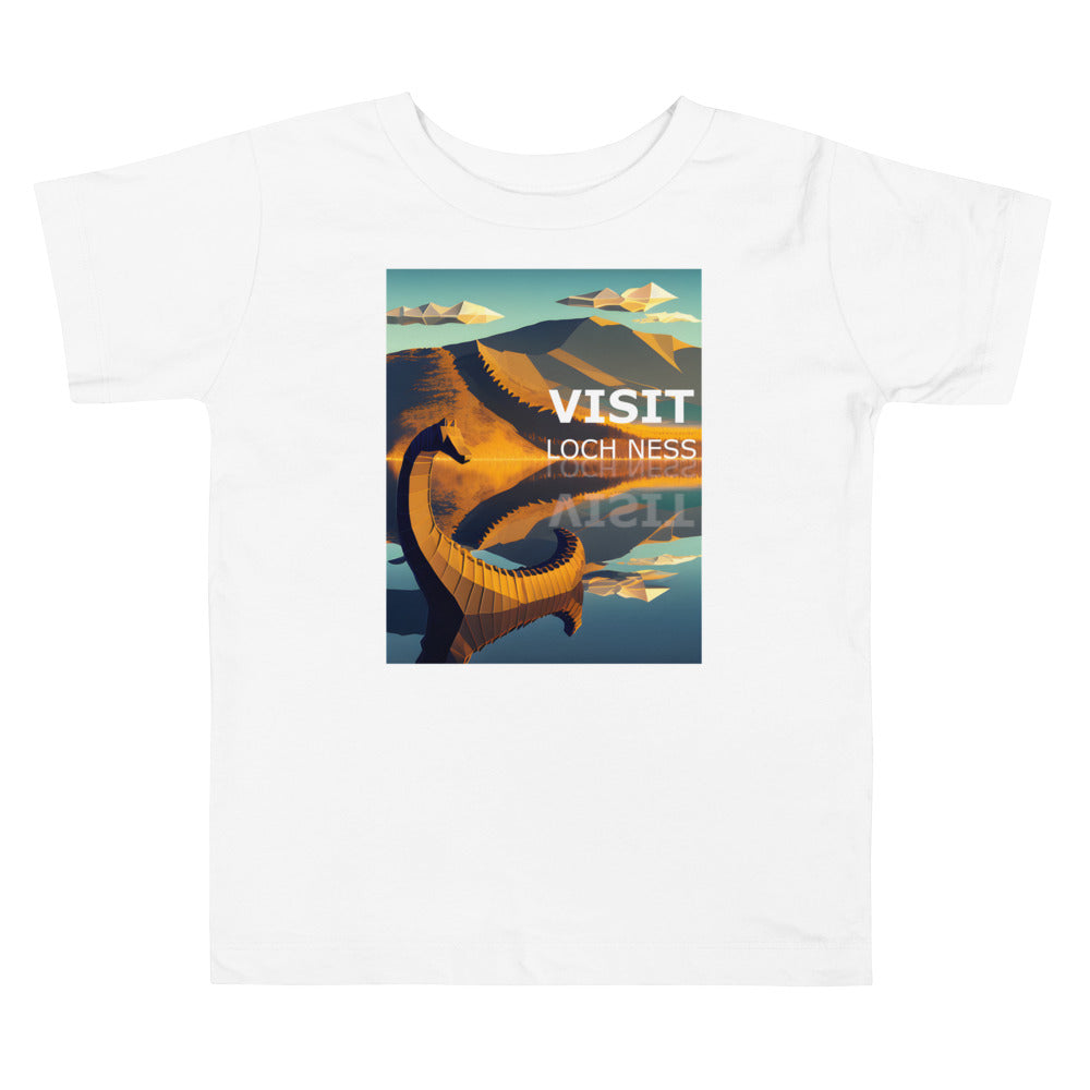 Visit Loch Ness Nessie Toddler Short Sleeve Tee