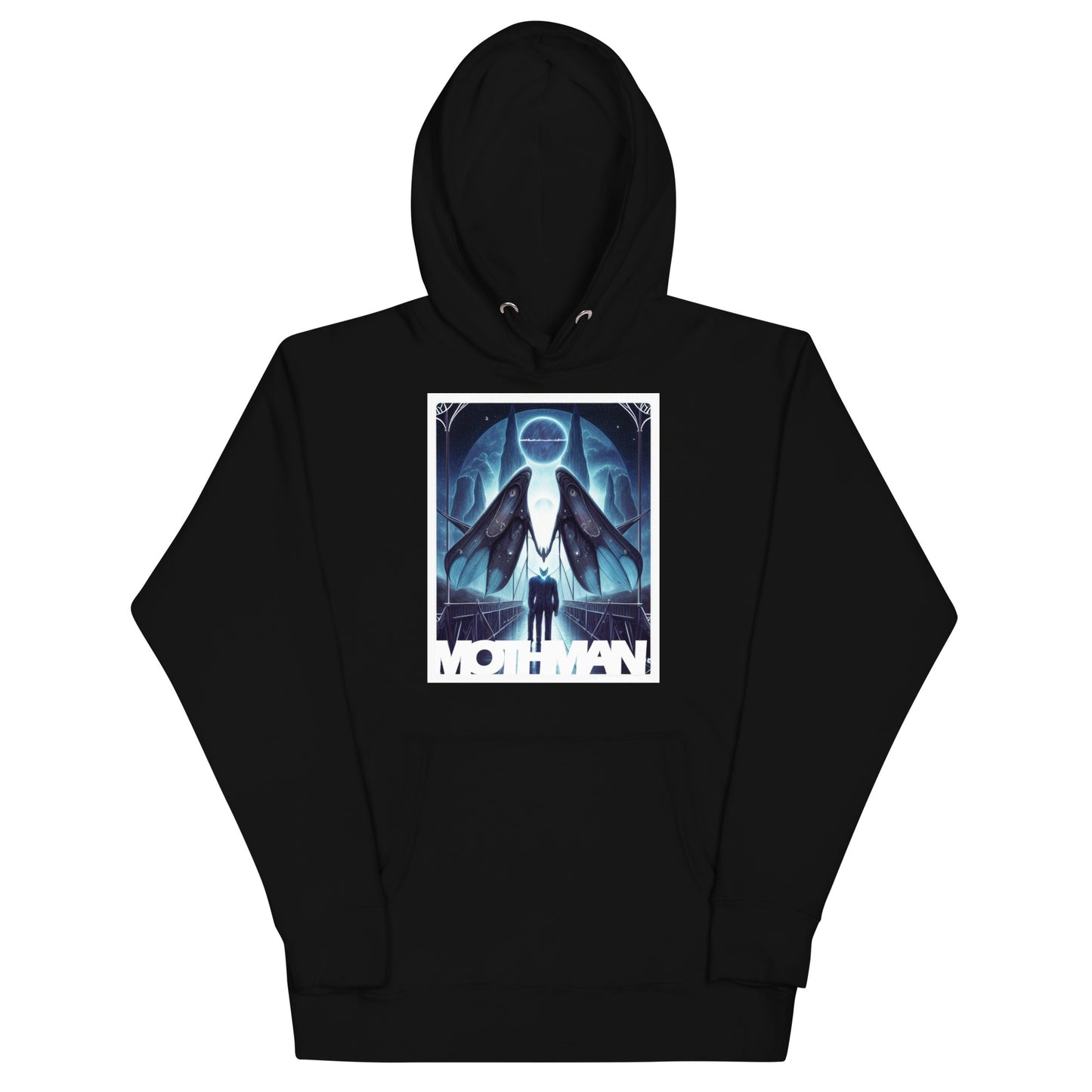 Mothman Bridge Eclipse Unisex Hoodie