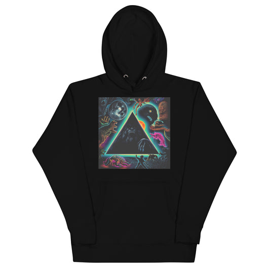 Black Gate Pyramid of Cryptids Unisex Hoodie