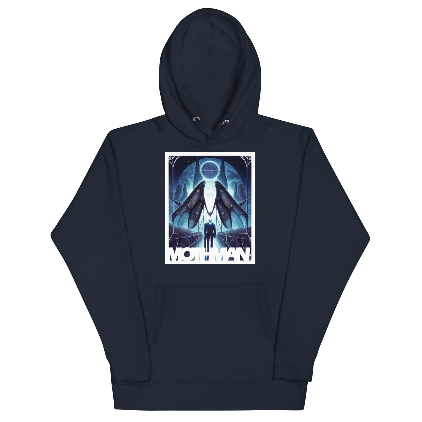 Mothman Bridge Eclipse Unisex Hoodie