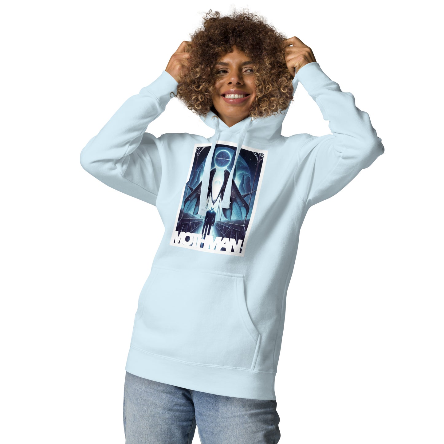 Mothman Bridge Eclipse Unisex Hoodie