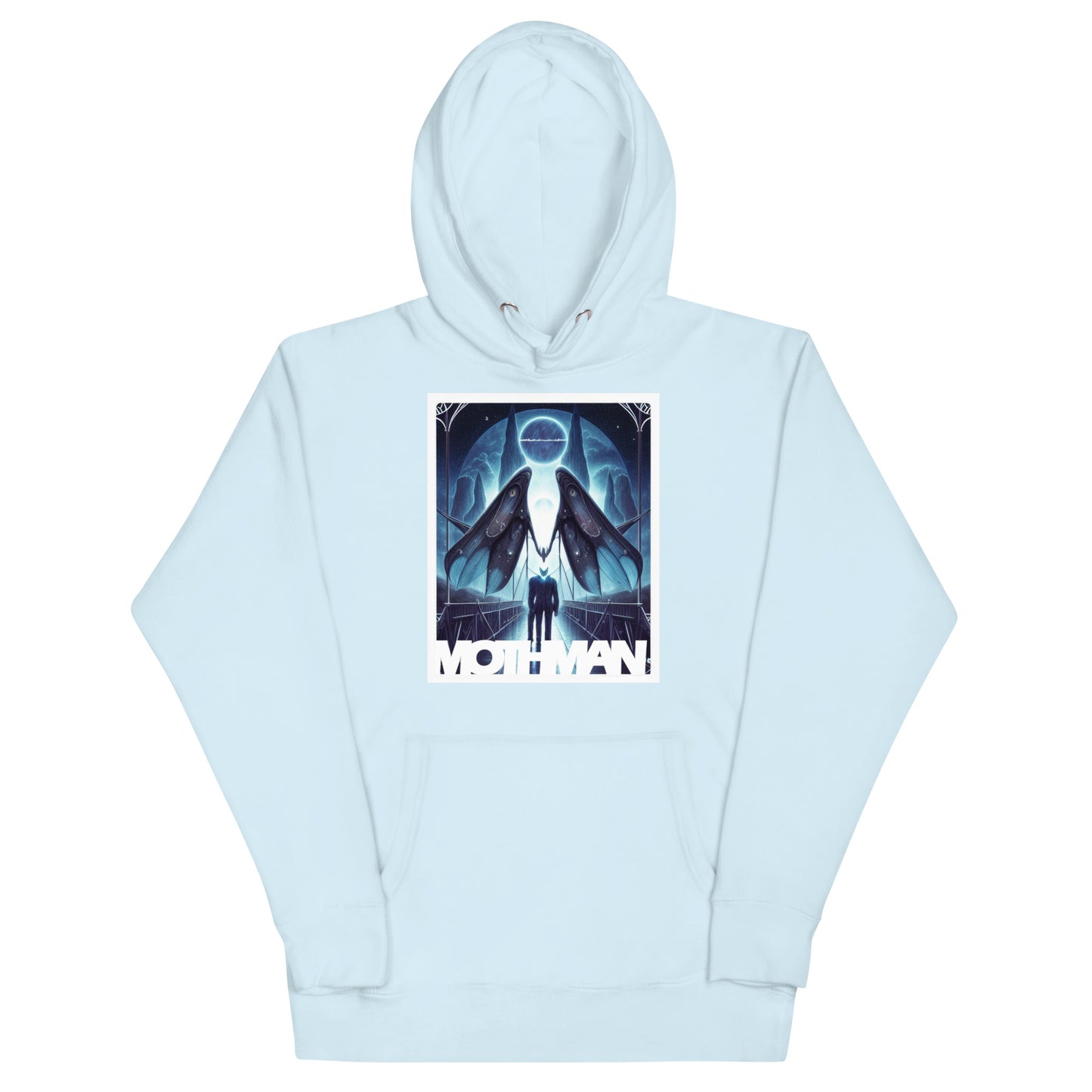 Mothman Bridge Eclipse Unisex Hoodie