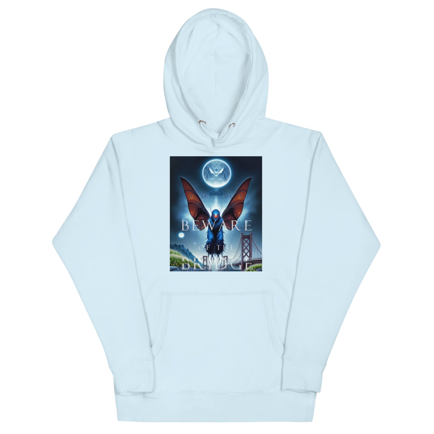 Beware of the Bridge Mothman Encounter Unisex Hoodie