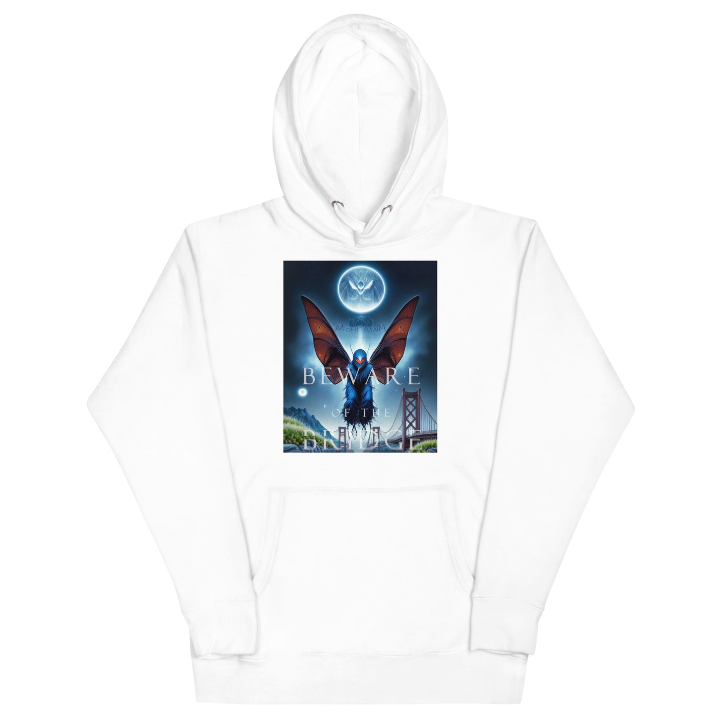 Beware of the Bridge Mothman Encounter Unisex Hoodie