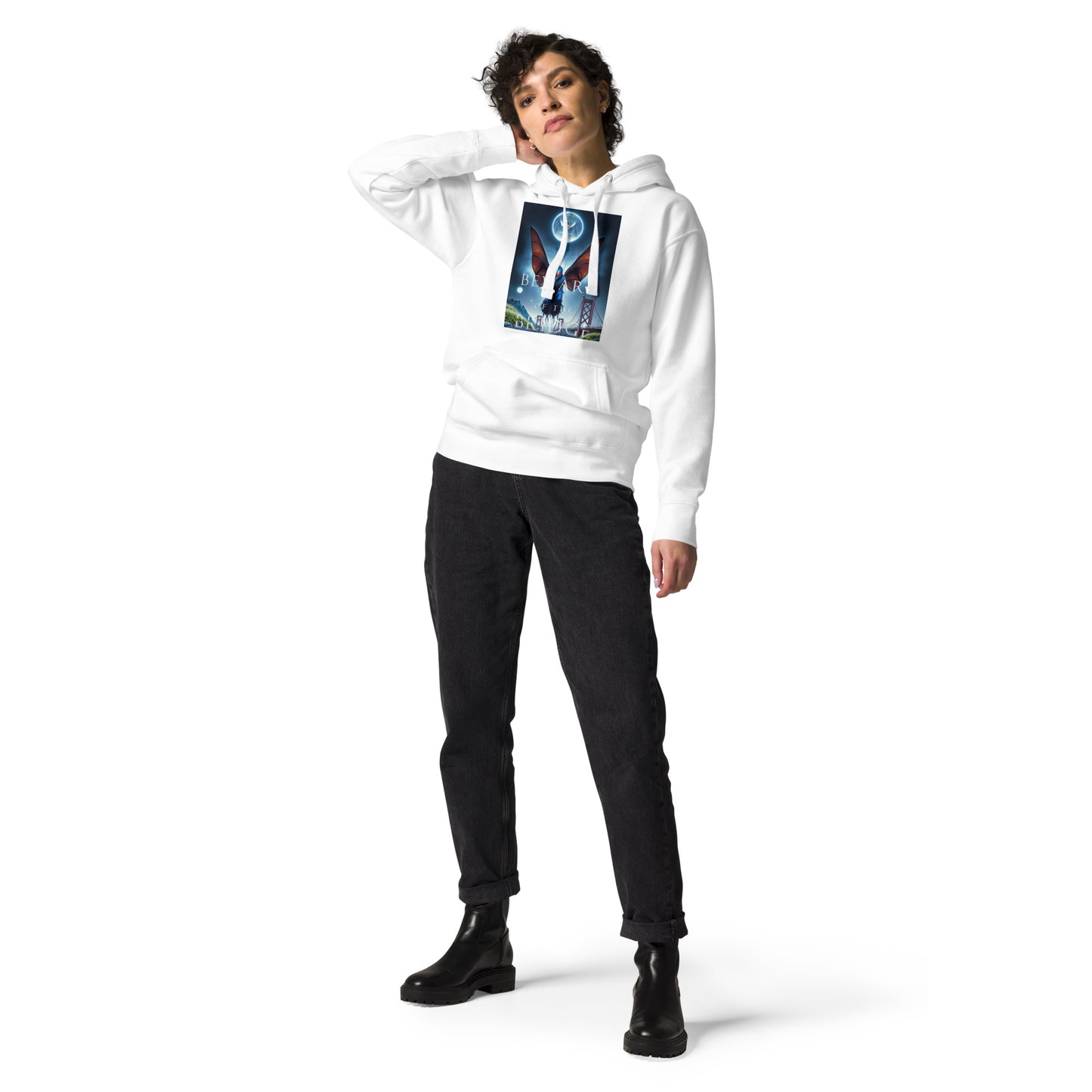 Beware of the Bridge Mothman Encounter Unisex Hoodie