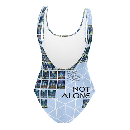 We Are Not Alone One-Piece Swimsuit