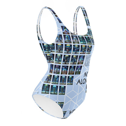 We Are Not Alone One-Piece Swimsuit