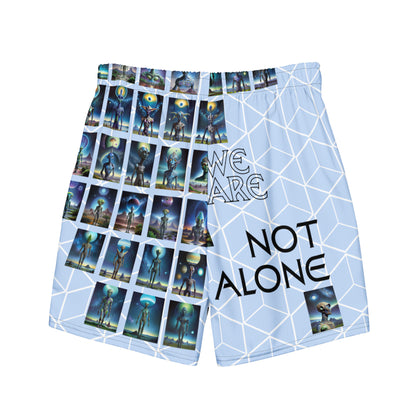 We Are Not Alone Men's swim trunks