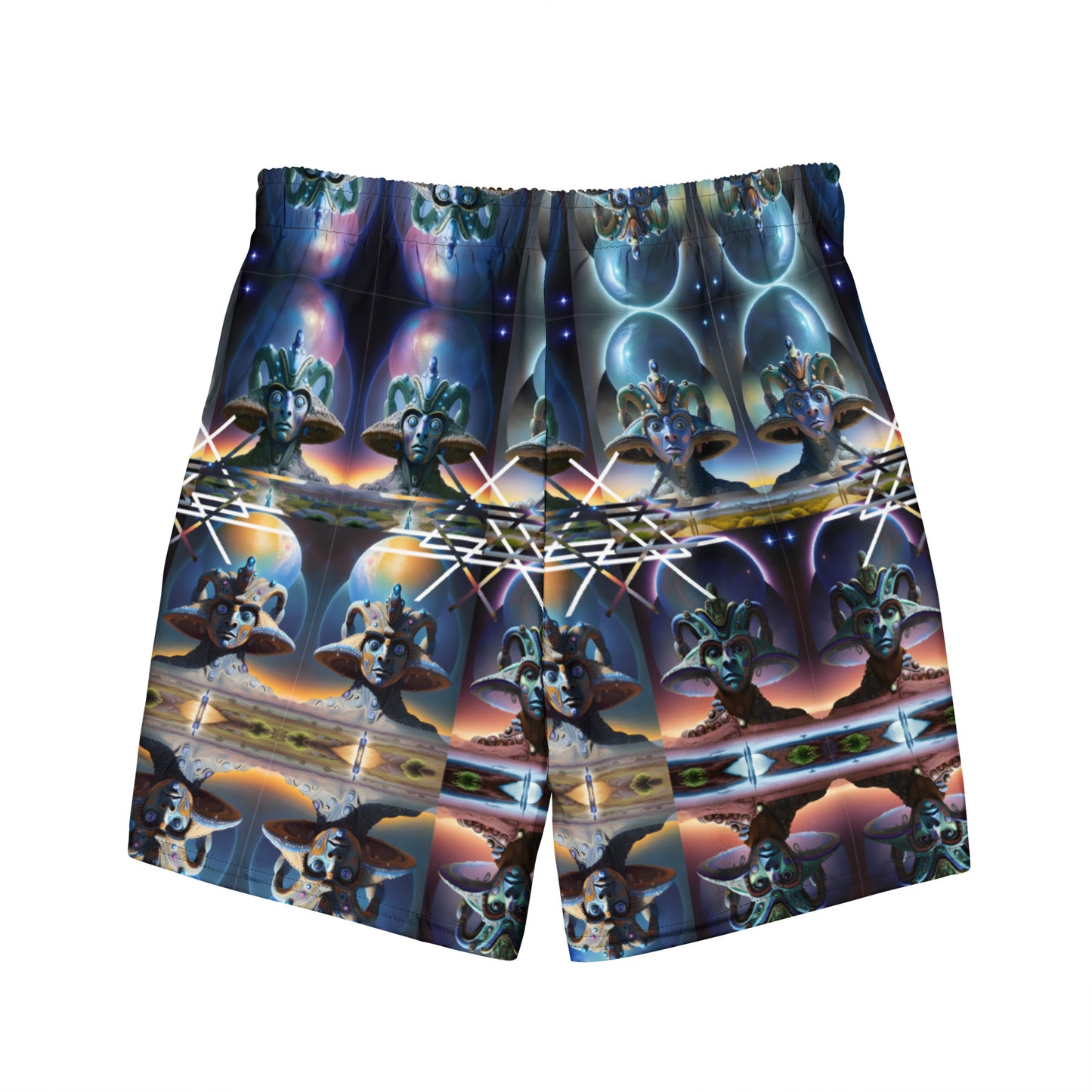 Ancient Extraterrestrial Geometry Men's swim trunks