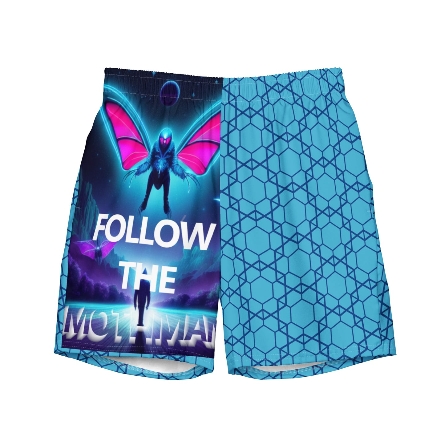 Follow The Mothman Men's swim trunks