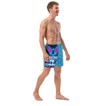 Follow The Mothman Men's swim trunks