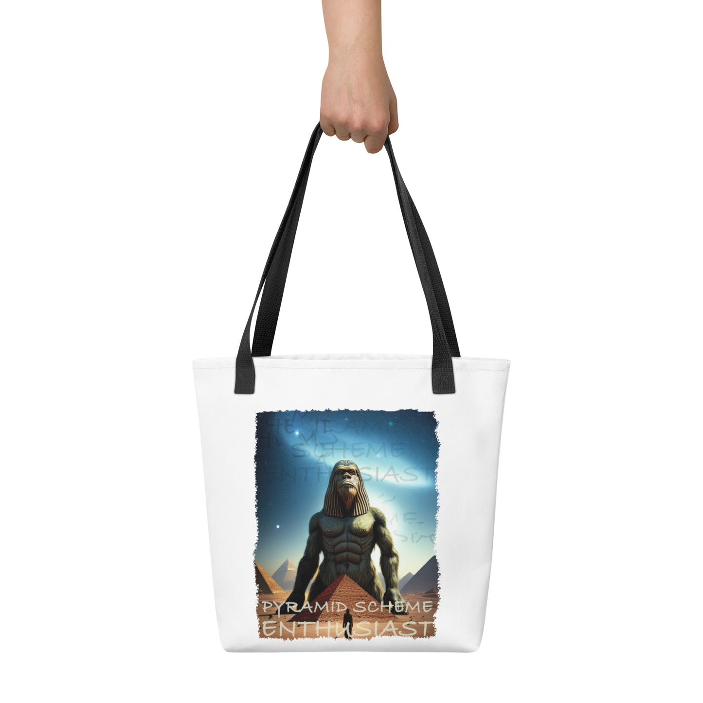 Pyramid Scheme Enthusiast Sasquatch Tote bag