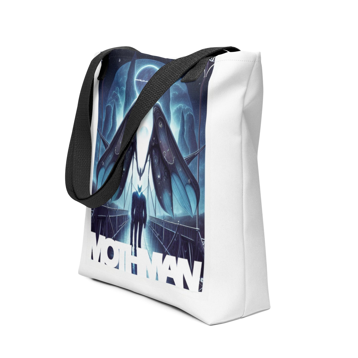 Mothman Bridge Eclipse Tote bag