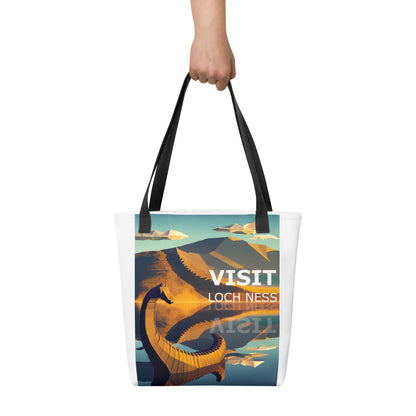 Visit Loch Ness Nessie Tote bag