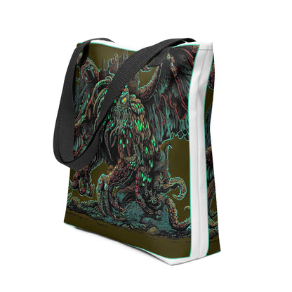 Cthulhu Castle Attack Tote bag