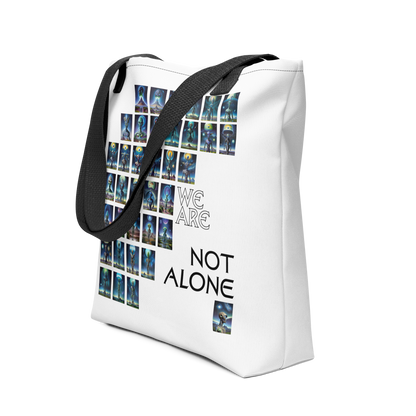 We Are Not Alone Tote bag