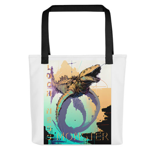 Loch Ness Monster Inkpunk Tote bag