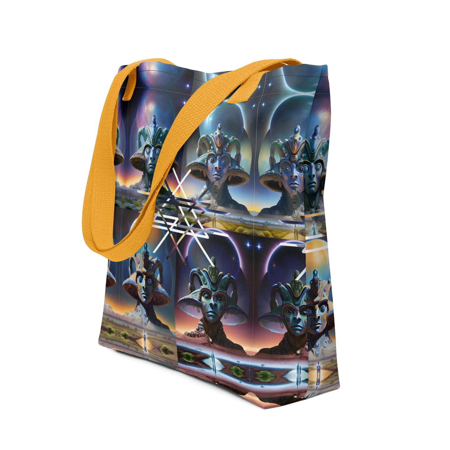 Ancient Extraterrestrial Geometry Tote bag