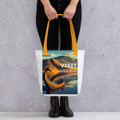 Visit Loch Ness Nessie Tote bag