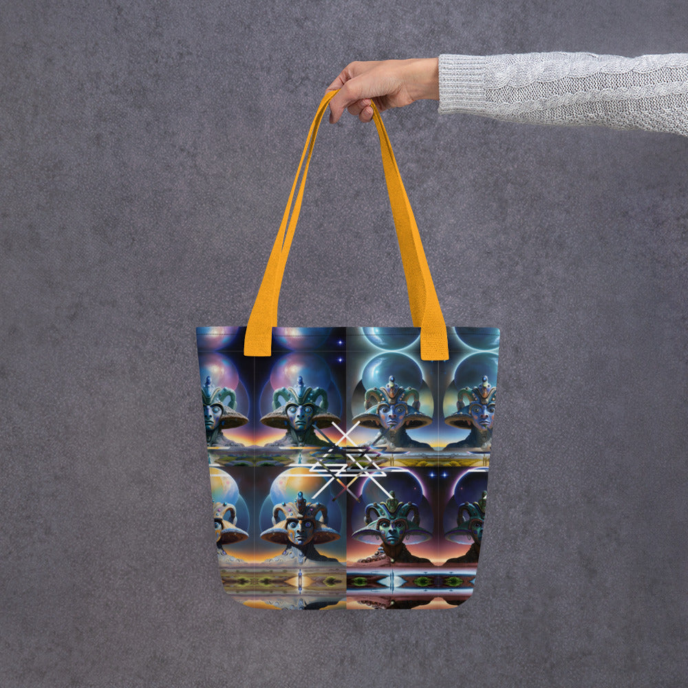 Ancient Extraterrestrial Geometry Tote bag