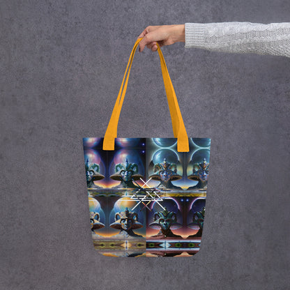 Ancient Extraterrestrial Geometry Tote bag