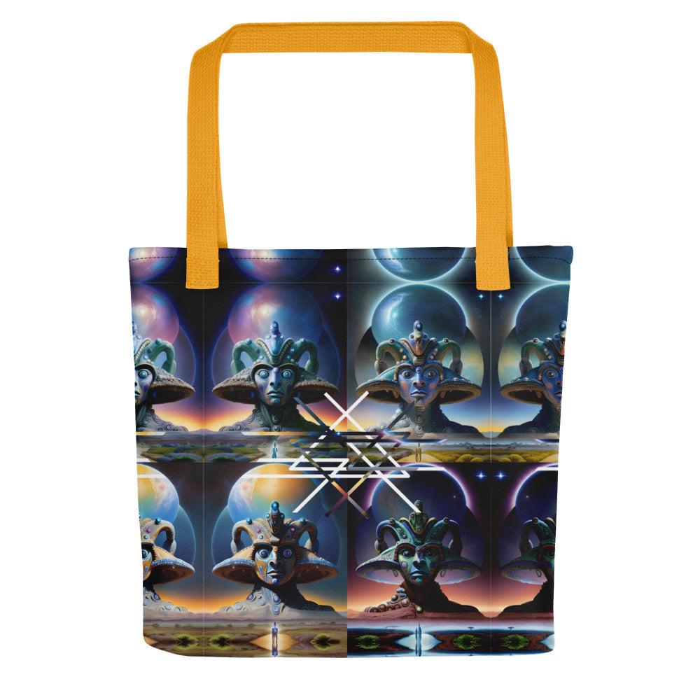 Ancient Extraterrestrial Geometry Tote bag