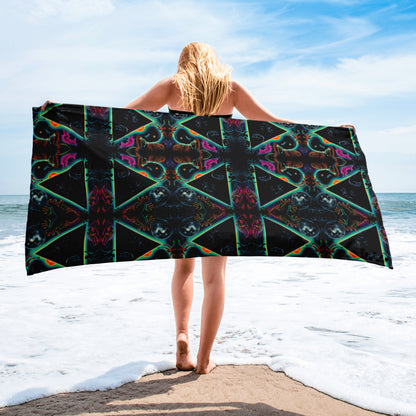 Black Gate Pyramid of Cryptids Towel