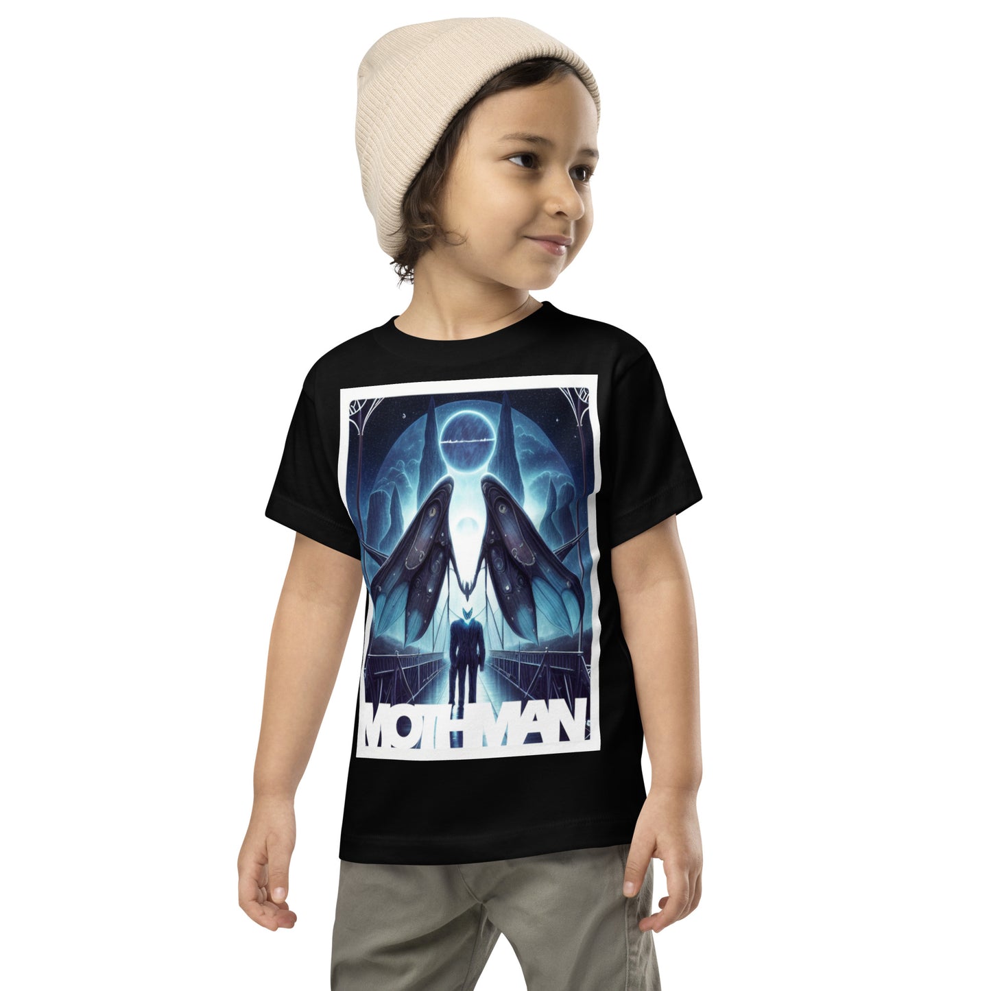 Mothman Bridge Eclipse Toddler Short Sleeve Tee