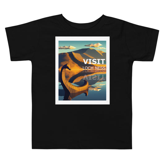 Visit Loch Ness Nessie Toddler Short Sleeve Tee