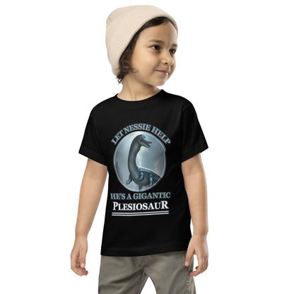 Let Nessie Help Toddler Short Sleeve Tee