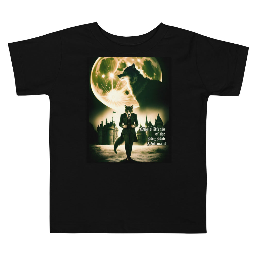 Big Bad Wolfman Toddler Short Sleeve Tee