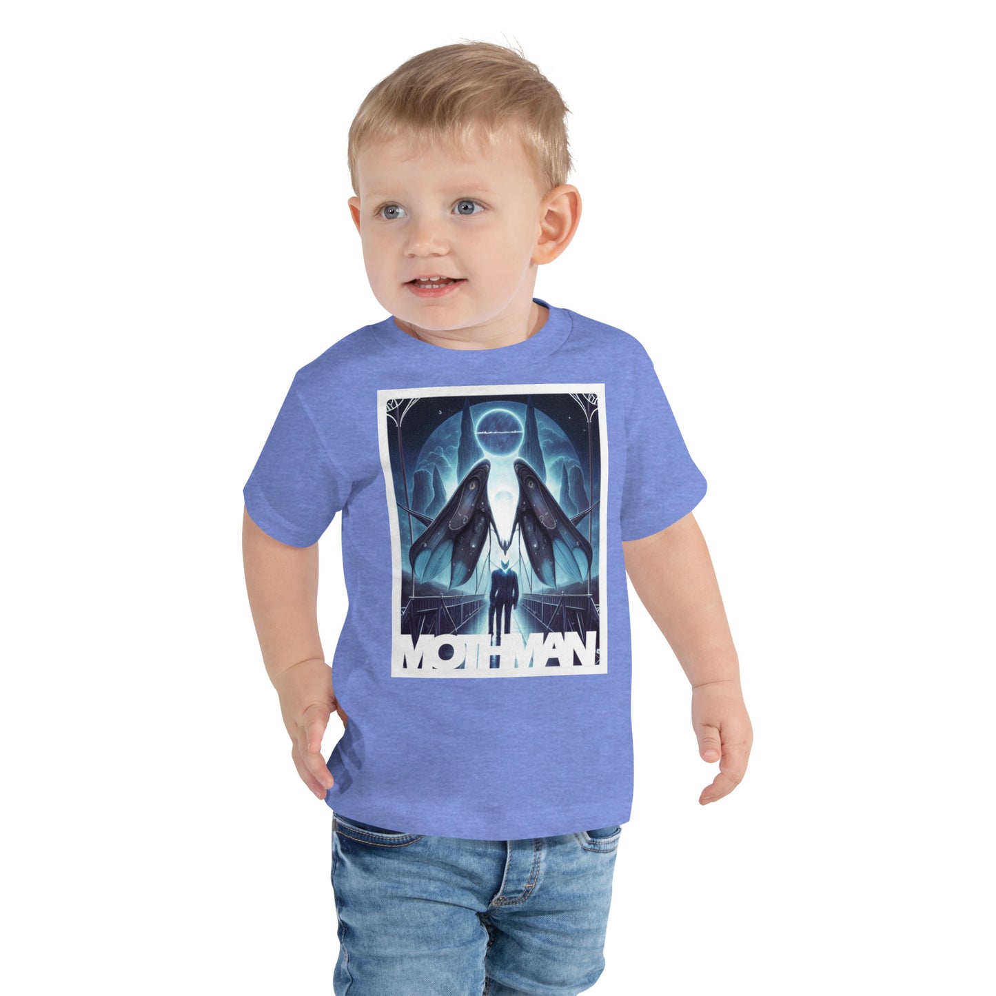 Mothman Bridge Eclipse Toddler Short Sleeve Tee