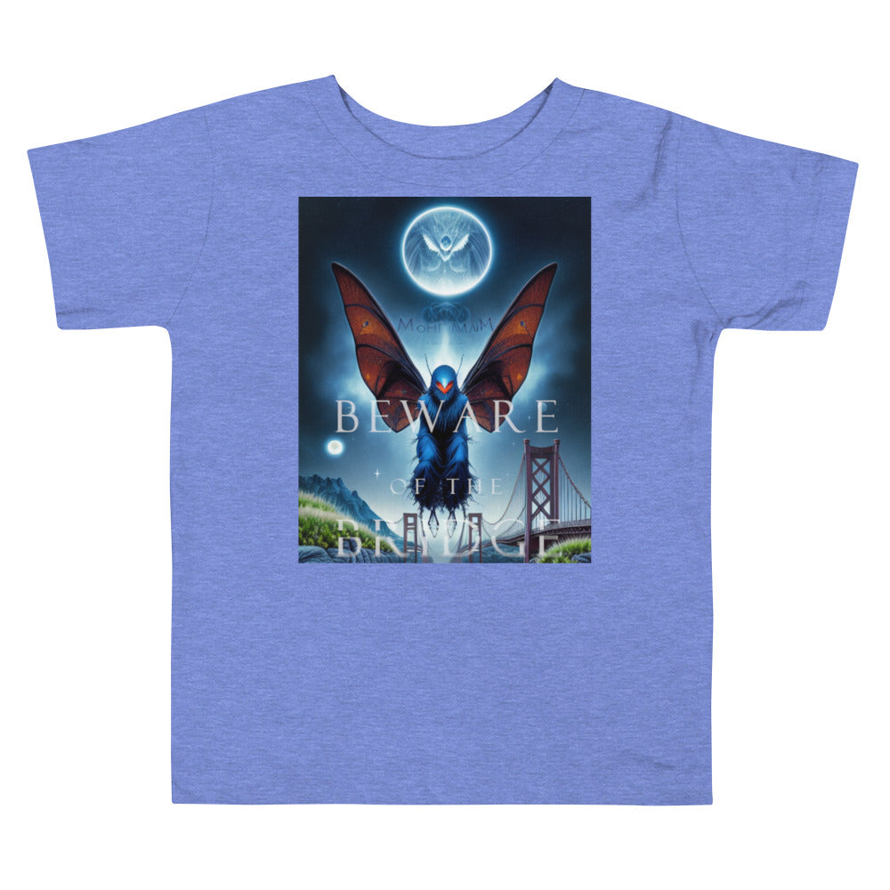 Beware of the Bridge Mothman Encounter Toddler Short Sleeve Tee