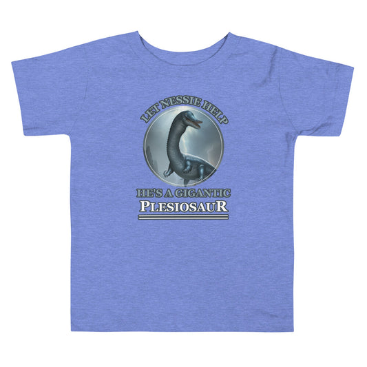 Let Nessie Help Toddler Short Sleeve Tee