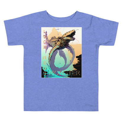 Loch Ness Monster Inkpunk Toddler Short Sleeve Tee