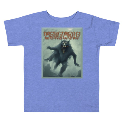 Werewolf Misty Graveyard Toddler Short Sleeve Tee