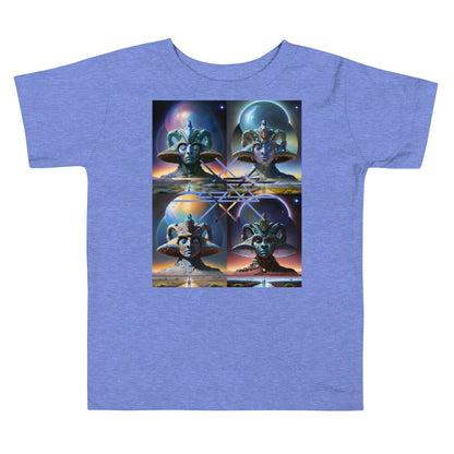 Ancient Extraterrestrial Geometry Toddler Short Sleeve Tee