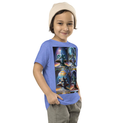 Ancient Extraterrestrial Geometry Toddler Short Sleeve Tee