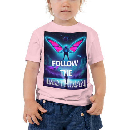 Follow The Mothman Toddler Short Sleeve Tee