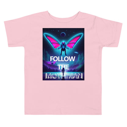 Follow The Mothman Toddler Short Sleeve Tee