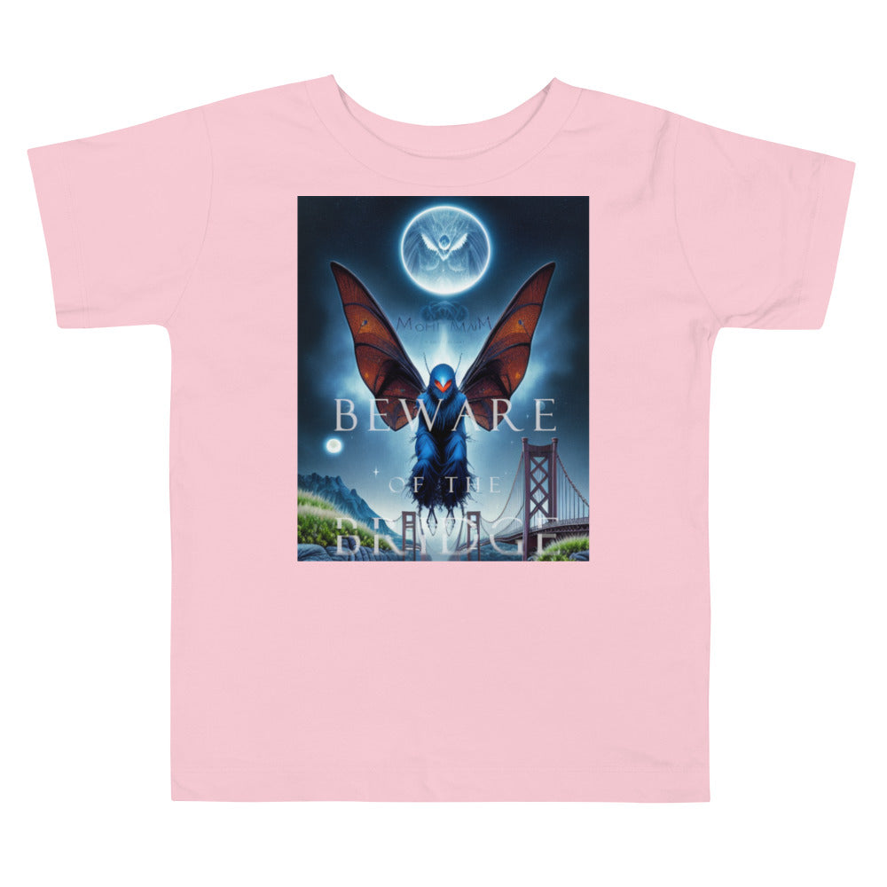 Beware of the Bridge Mothman Encounter Toddler Short Sleeve Tee