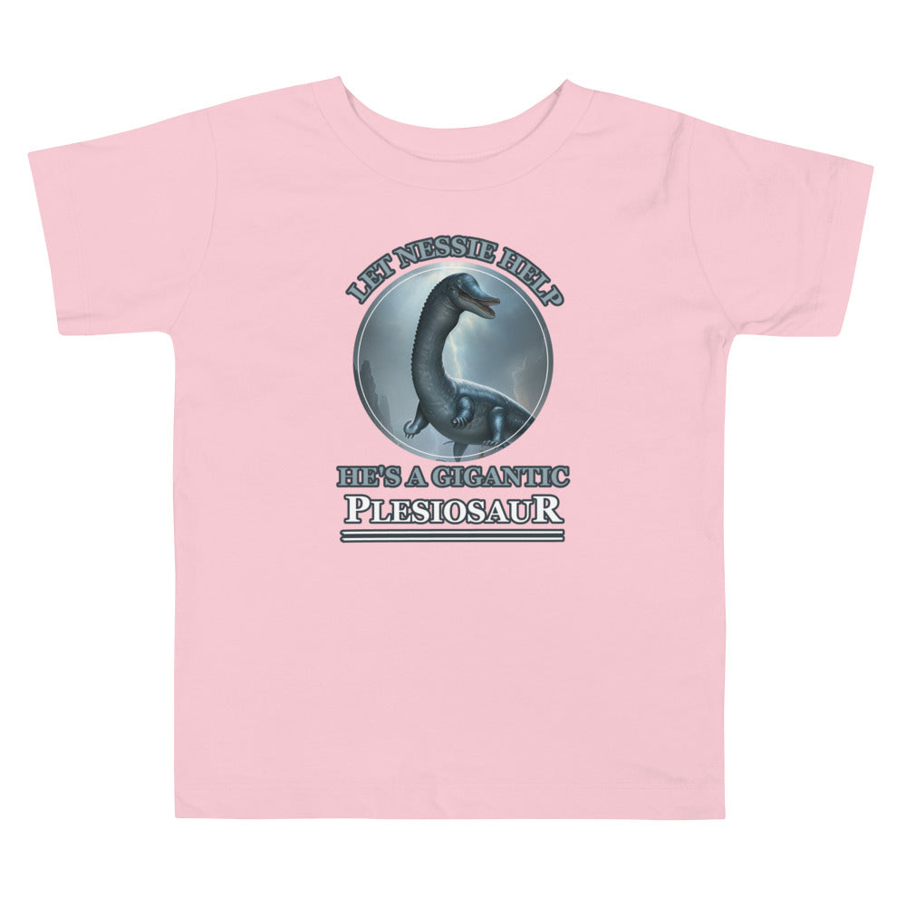 Let Nessie Help Toddler Short Sleeve Tee