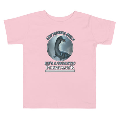 Let Nessie Help Toddler Short Sleeve Tee