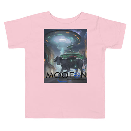 MOOFON - Mooing Flying Object Network Toddler Short Sleeve Tee