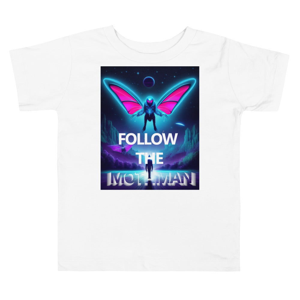 Follow The Mothman Toddler Short Sleeve Tee