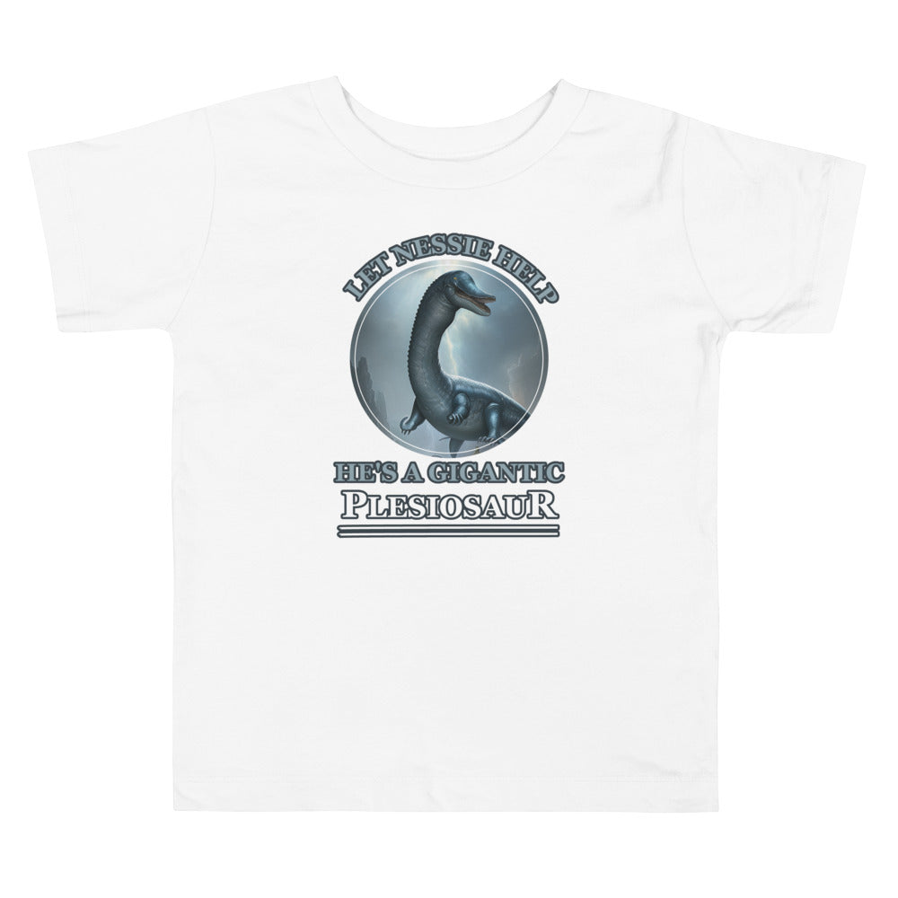 Let Nessie Help Toddler Short Sleeve Tee