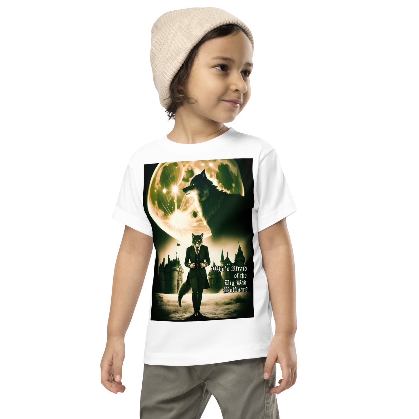 Big Bad Wolfman Toddler Short Sleeve Tee